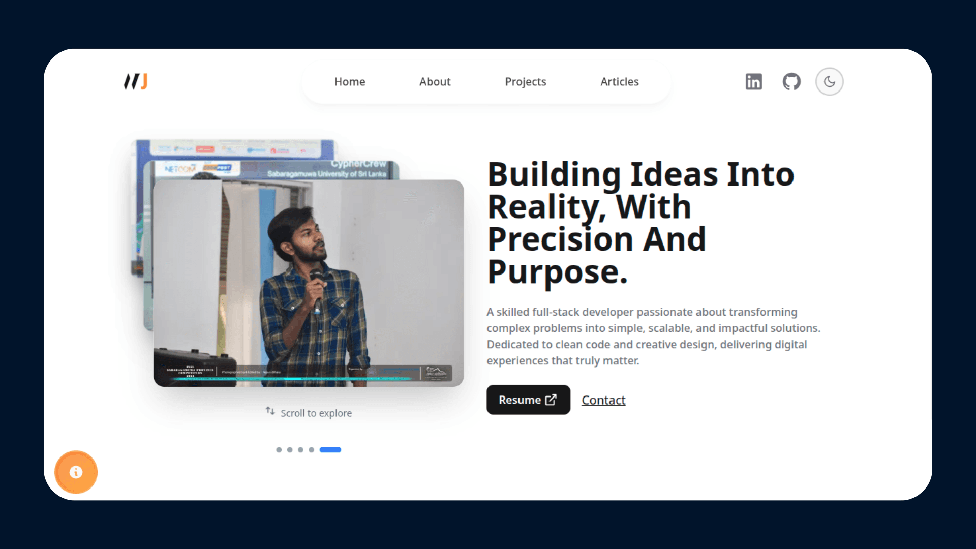 Personal Portfolio Website